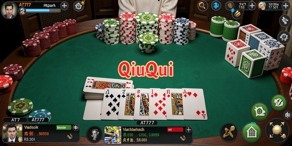 Screenshot gameplay QiuQiu yang menarik dan penuh aksi.