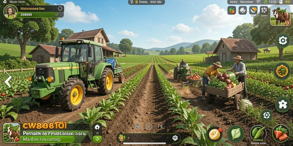 Tampilan gameplay <strong>CW8888</strong> yang penuh warna dan menarik untuk dimainkan.