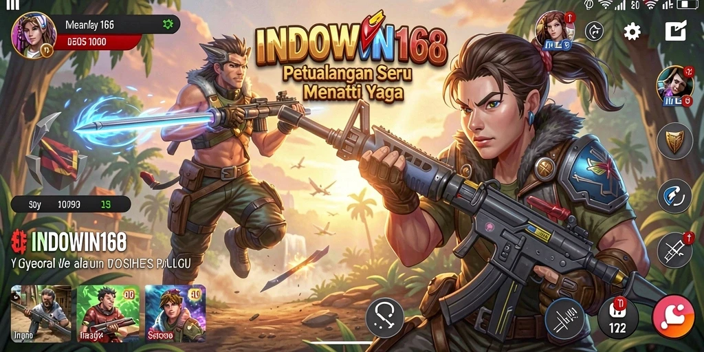 Screenshot dari gameplay <strong>INDOWIN168</strong> yang penuh aksi dan petualangan.