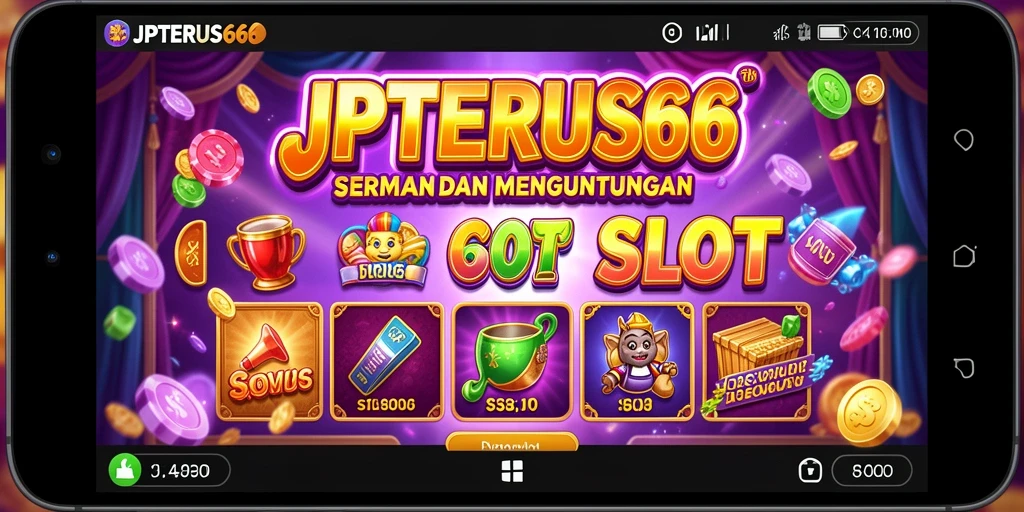 Tampilan gameplay seru dari JPTERUS66 yang penuh dengan keseruan Slot.