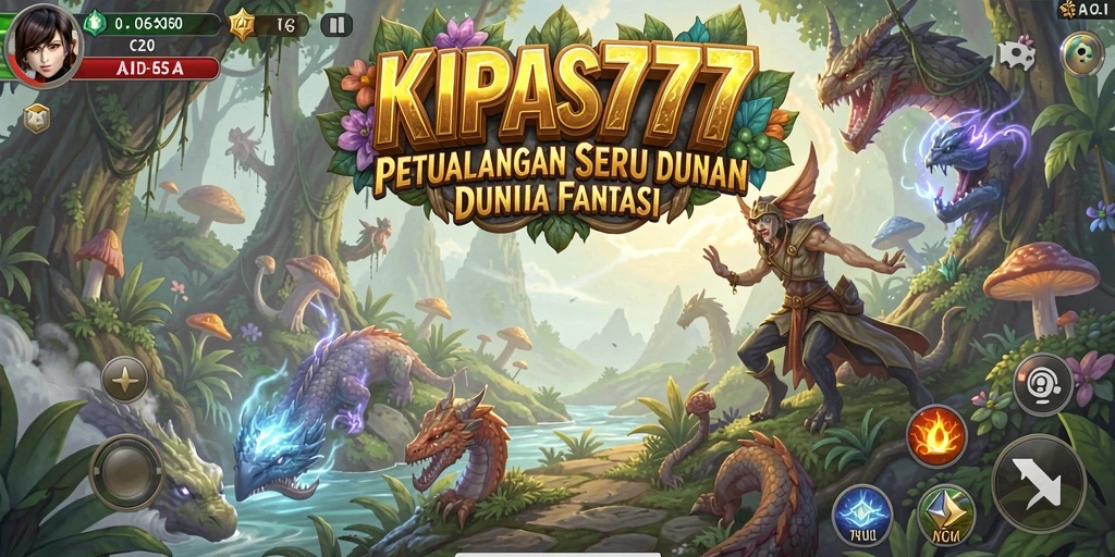 Tangkapan layar KIPAS777 menampilkan aksi petualangan yang menegangkan.