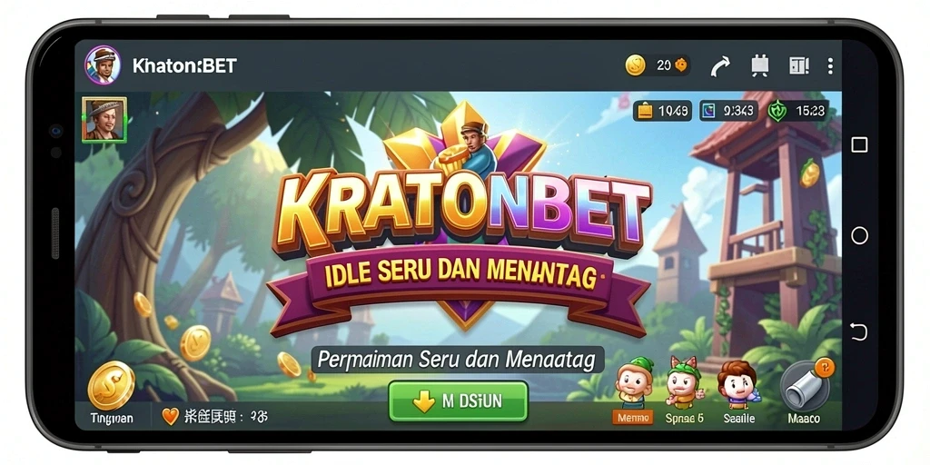 Tampilan gameplay KRATONBET yang mengasyikkan dan interaktif.