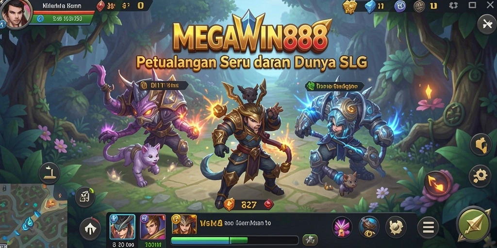 Gameplay SLG yang seru dan mendebarkan di MEGAWIN888.